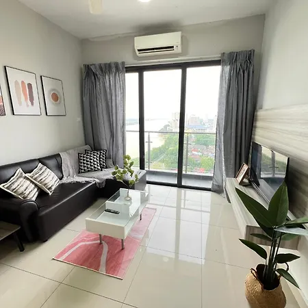 Riverview 8Pax 2Br In Kbtown Wi-Fi, A-11-3A Kota Bahru Luaran gambar