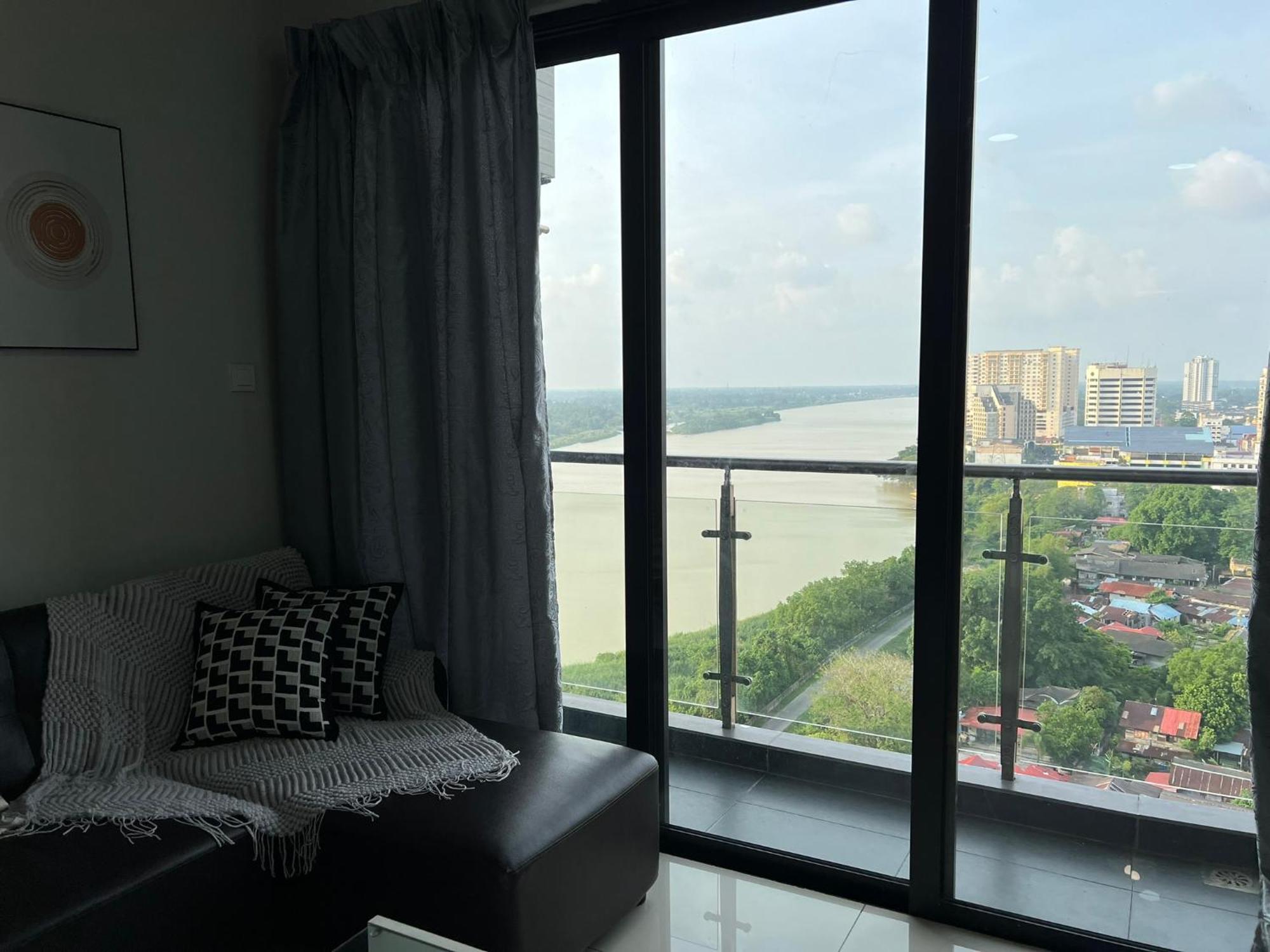 Riverview 8pax 2br In Kbtown Wi-fi, A-11-3a Apartment