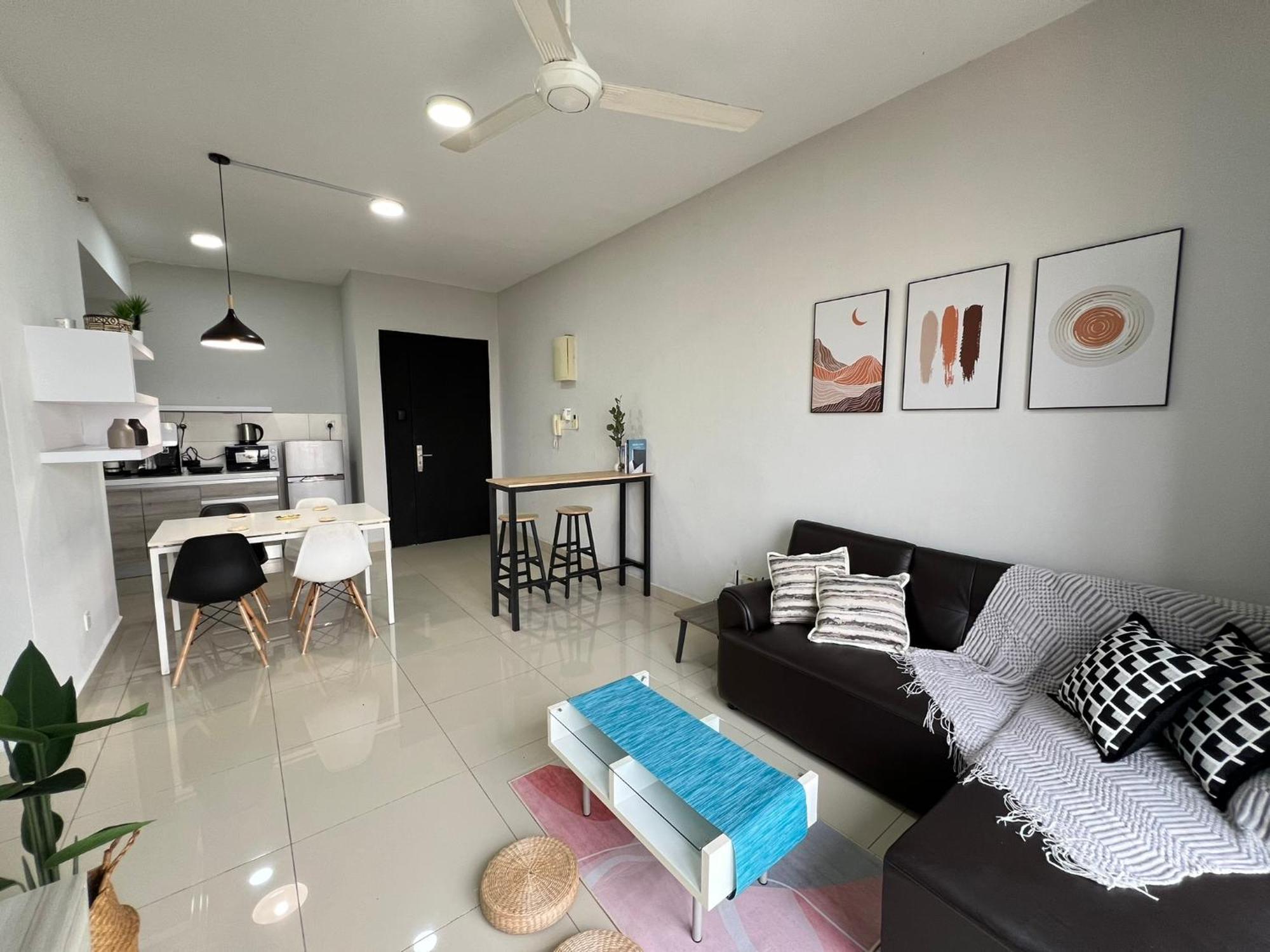 Riverview 8pax 2br In Kbtown Wi-fi, A-11-3a *